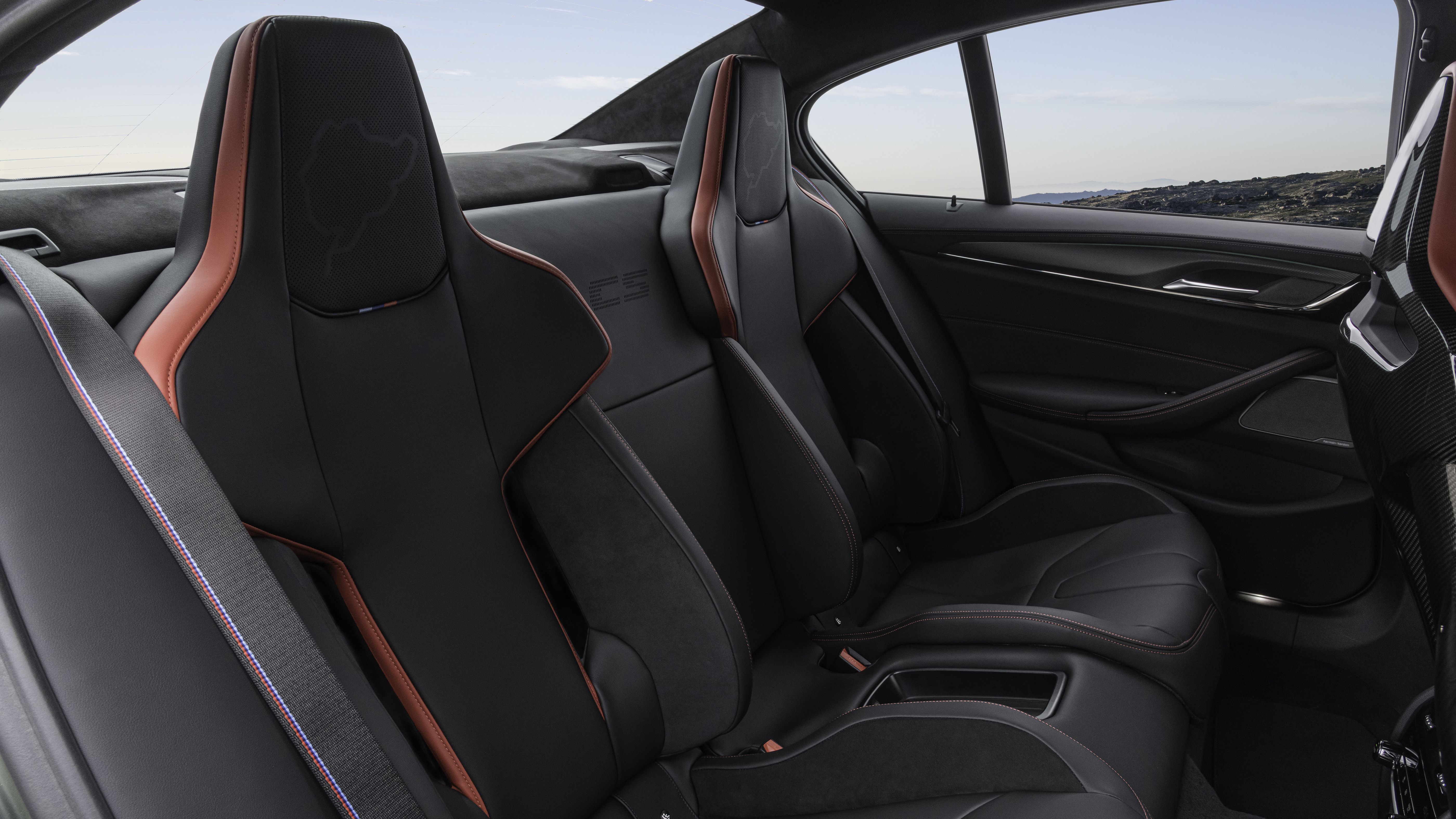 2021 BMW M5 CS - rear seats