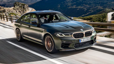 2021 BMW M5 CS - front 3/4 dynamic