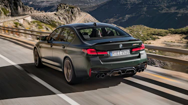 2021 BMW M5 CS - rear 3/4 dynamic