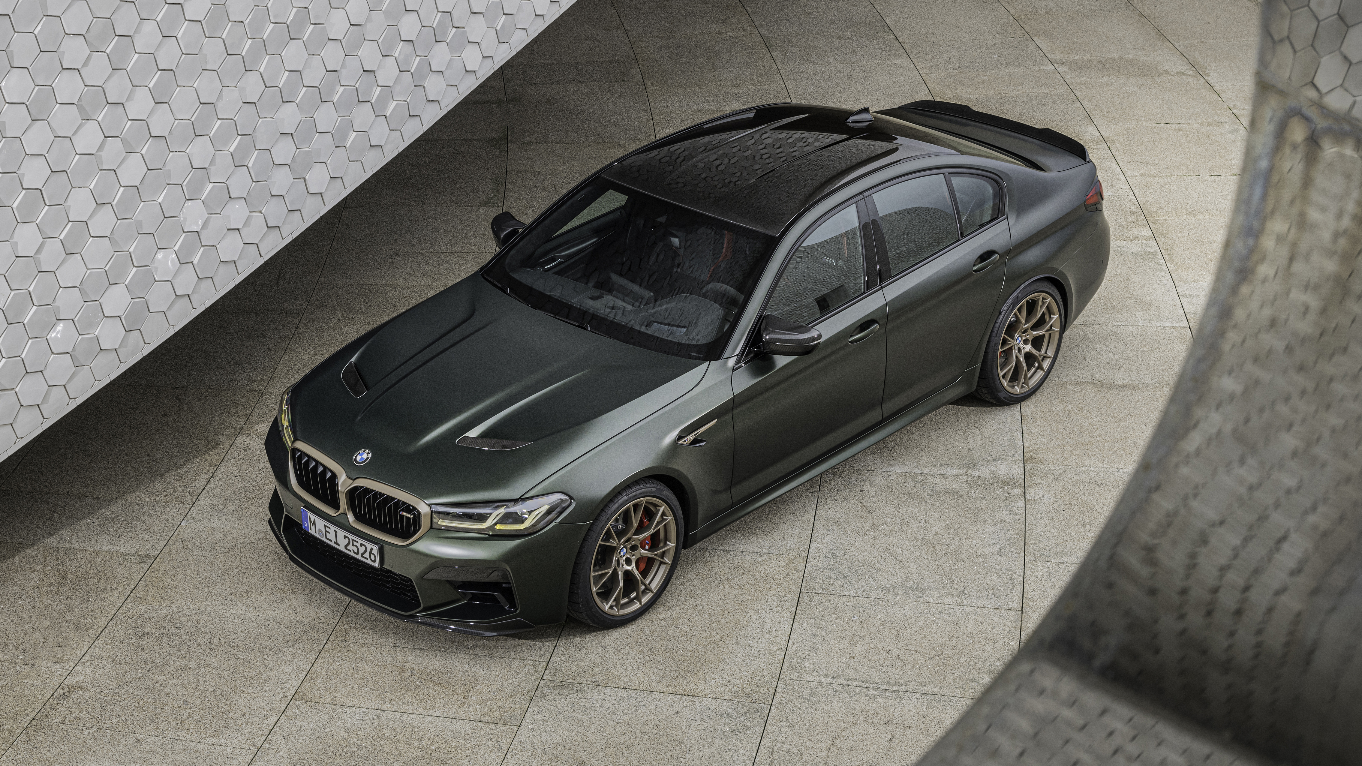 2021 BMW M5 CS - static aerial 