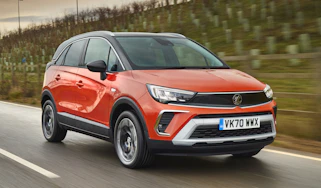 2021 Vauxhall Crossland SUV - front 3/4 driving