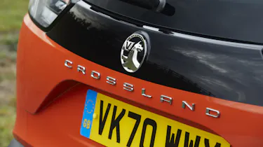 2021 Vauxhall Crossland SUV - rear tail light close up