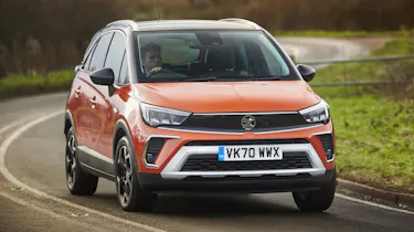 2021 Vauxhall Crossland SUV - cornering