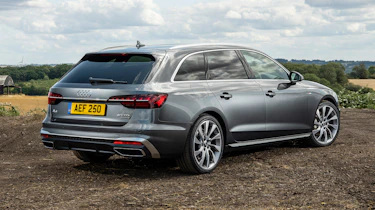 Audi A4 Avant estate rear 3/4 static