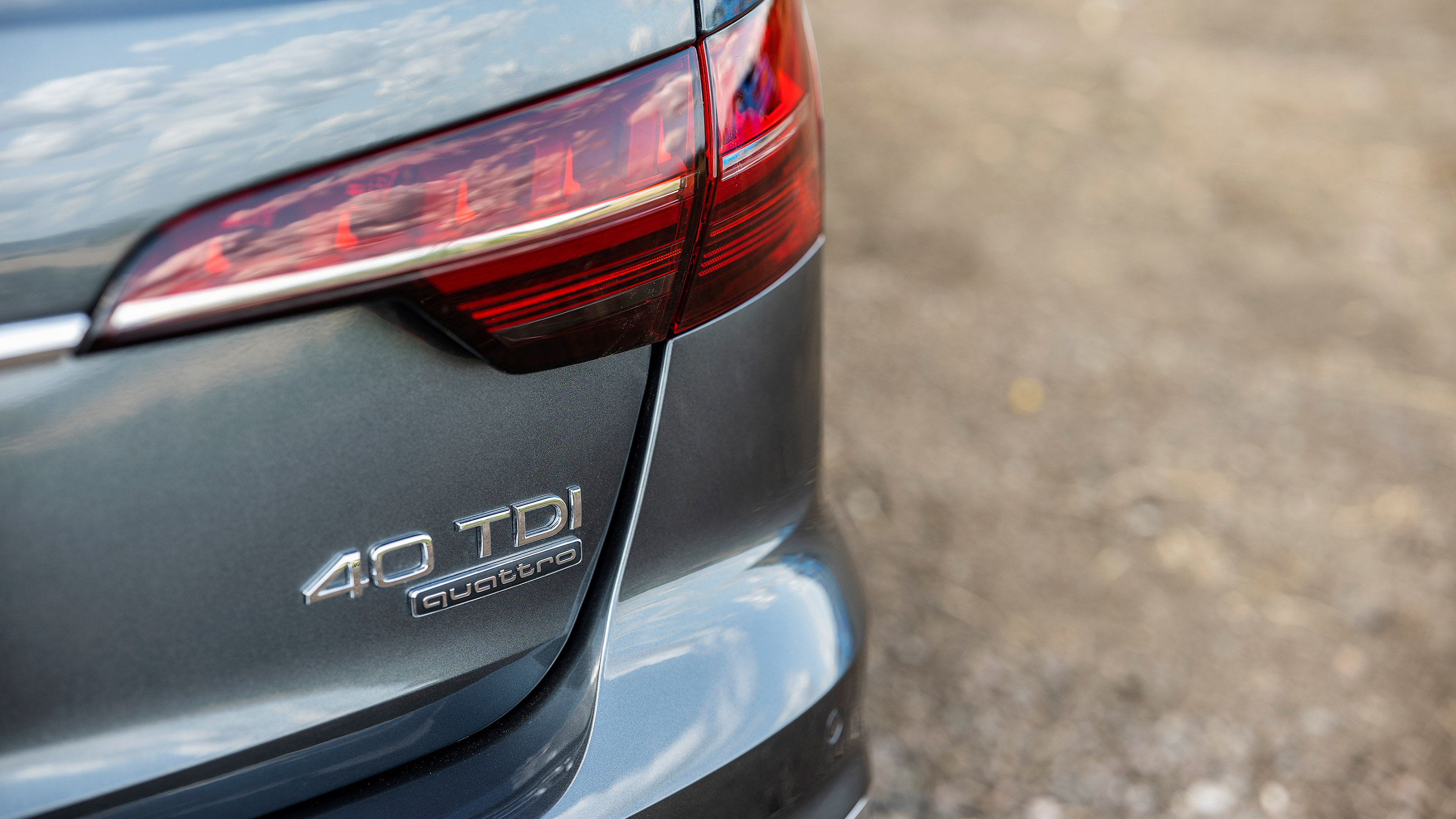 Audi A4 Avant estate rear lights