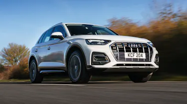 Audi Q5 driving