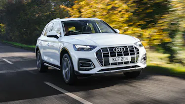 Audi Q5 driving