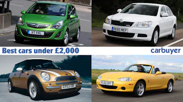 Best used cars under £2,000