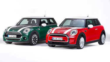 MINI hatchback - old (left) vs new (right)