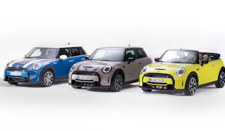 Facelifted MINI range