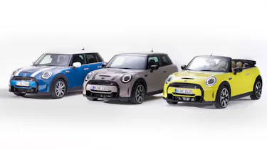 Facelifted MINI range