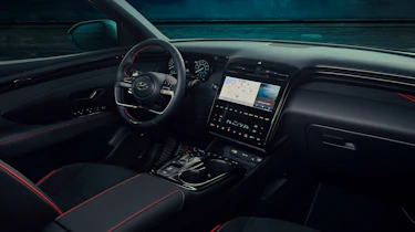 Hyundai Tucson N Line interior
