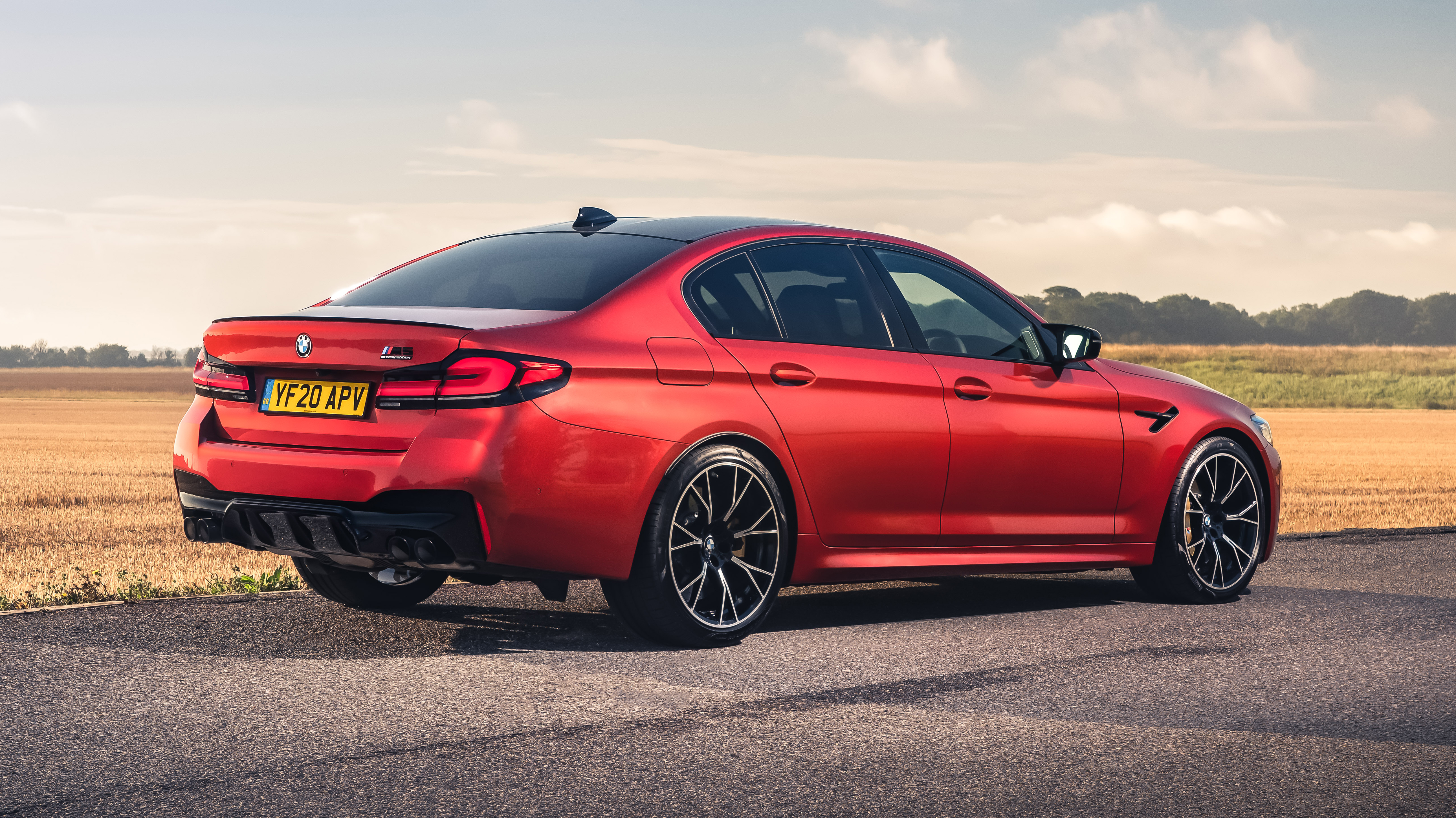 2021 BMW M5 Competition saloon - rear 3/4 static 