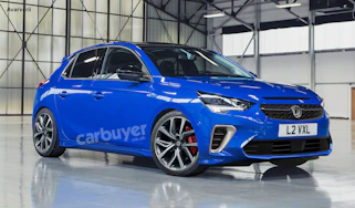 Vauxhall Corsa VXR render - front