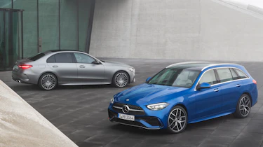 2021 Mercedes C-Class saloon and estate