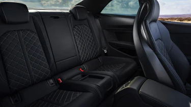 Audi S5 Coupe rear seats
