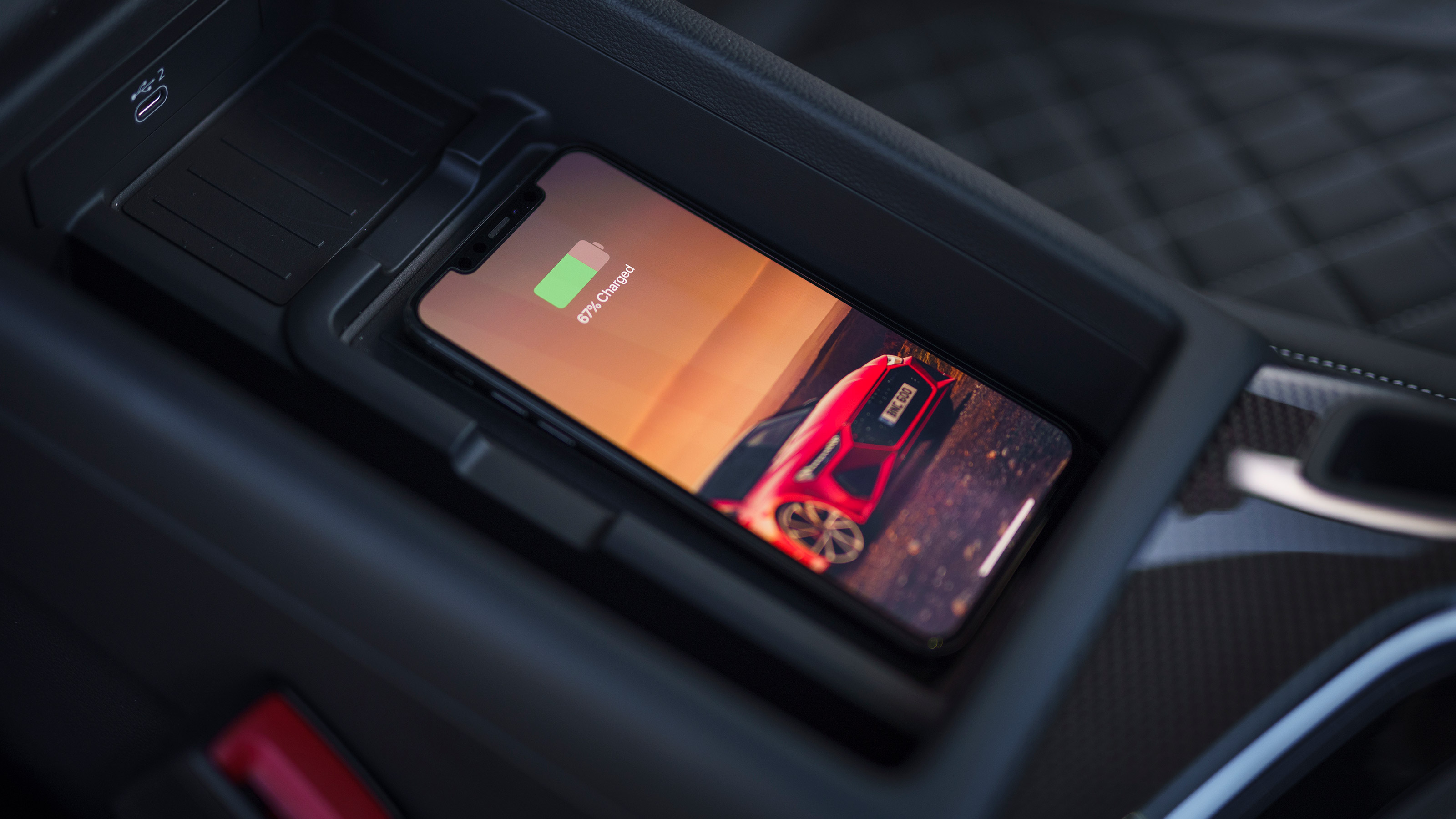 Audi S5 Coupe wireless charging