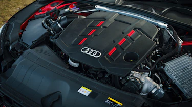 Audi S5 Coupe engine bay