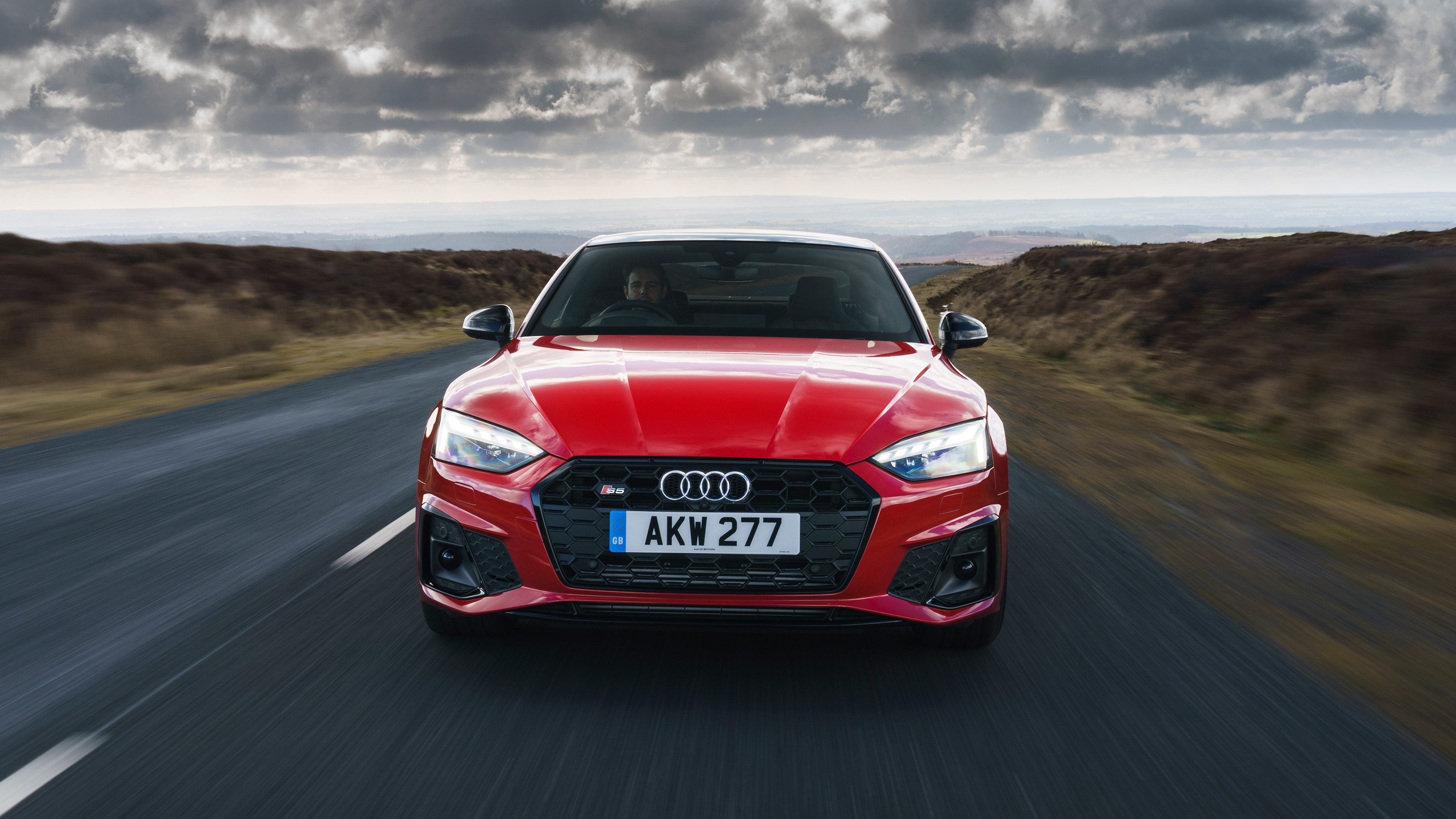 Audi S5 Coupe front driving
