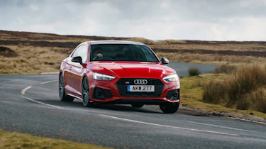 Audi S5 Coupe front cornering