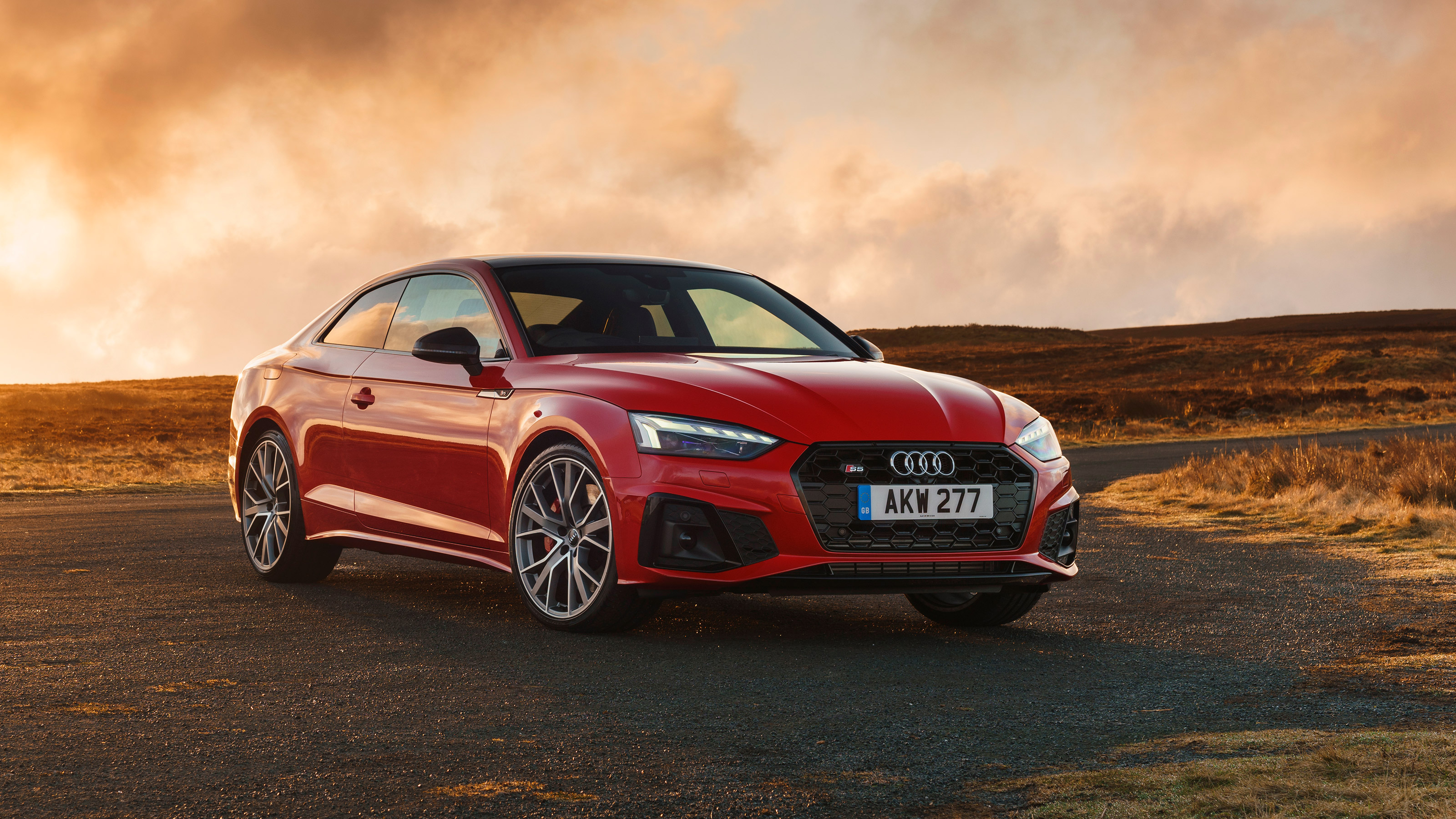 Audi S5 Coupe front 3/4 static
