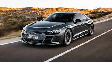 Audi RS e-tron GT driving