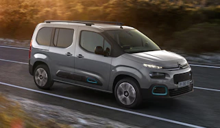 Citroen e-Berlingo driving
