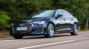 Audi A6 saloon - front 3/4 view
