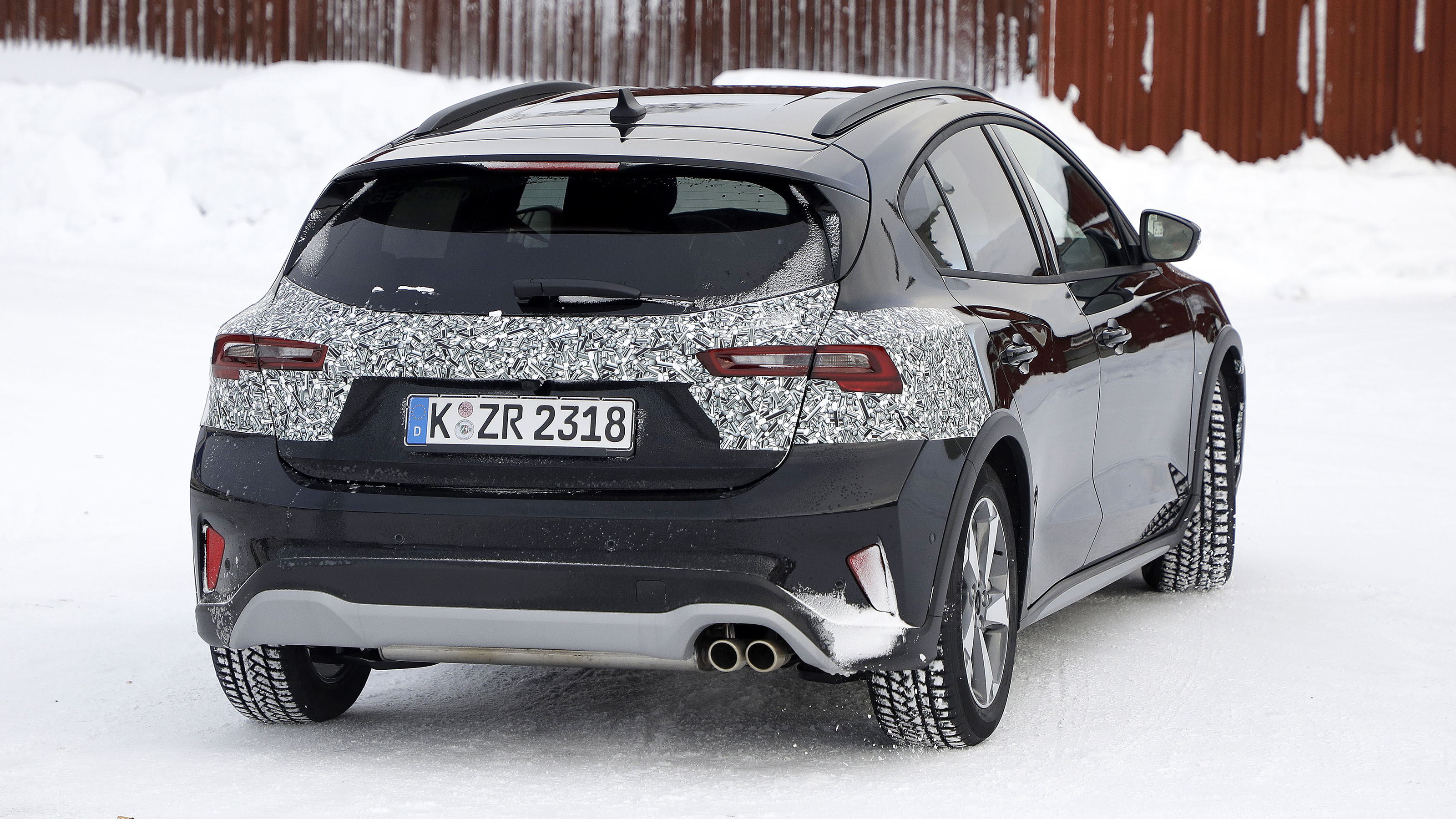 2021 Ford Focus prototype - rear