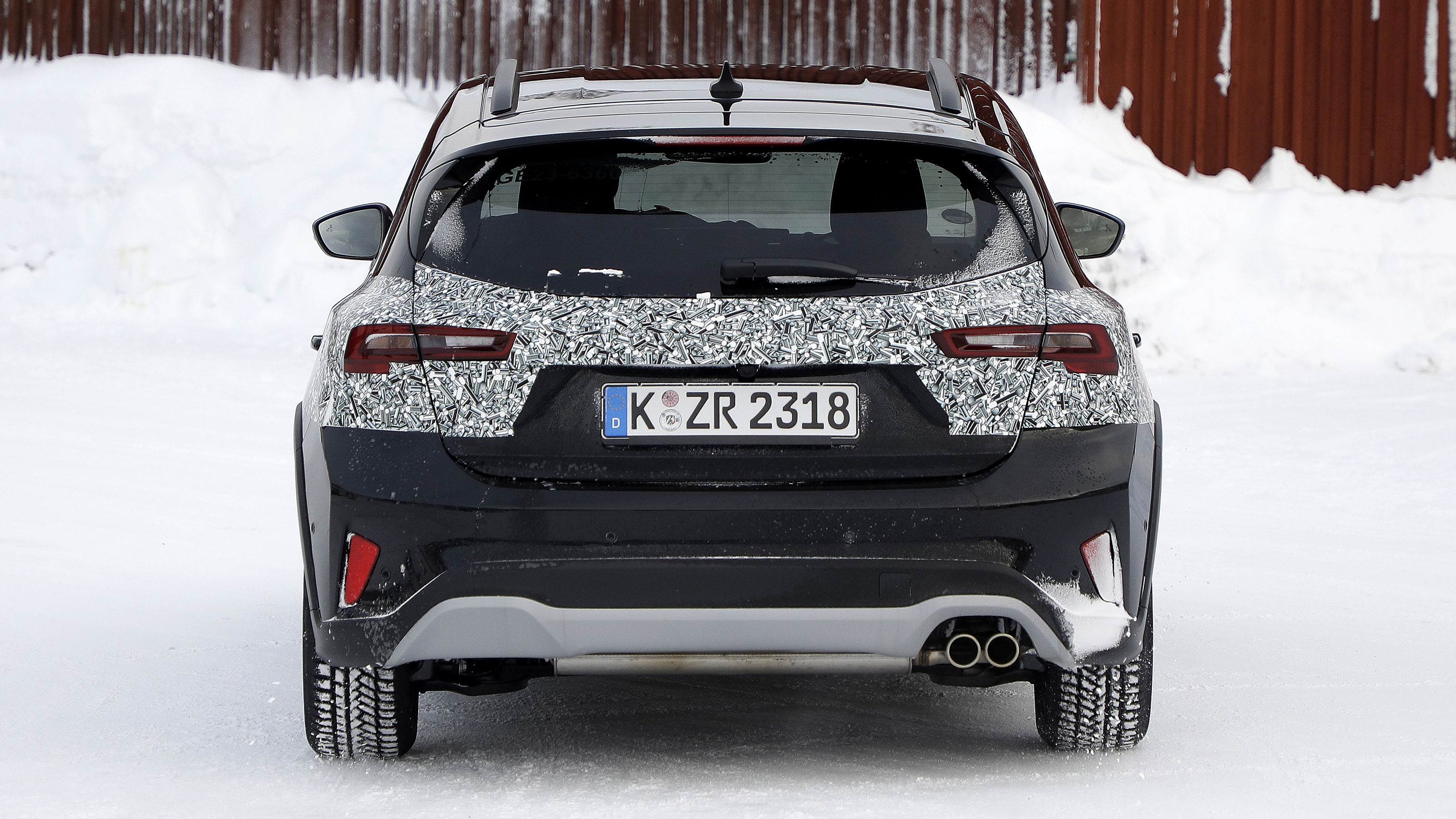 2021 Ford Focus prototype - rear end