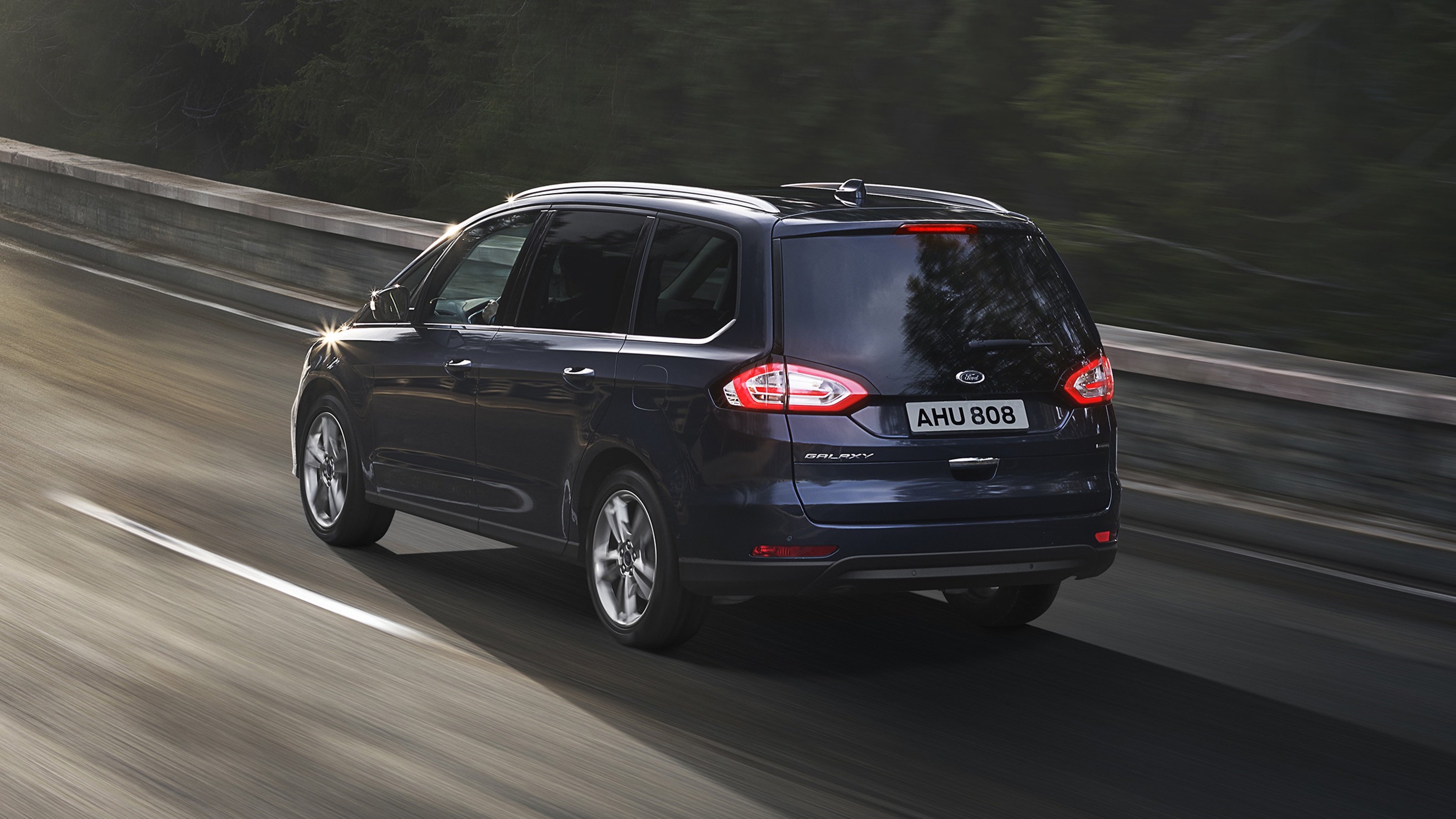 Ford Galaxy hybrid rear