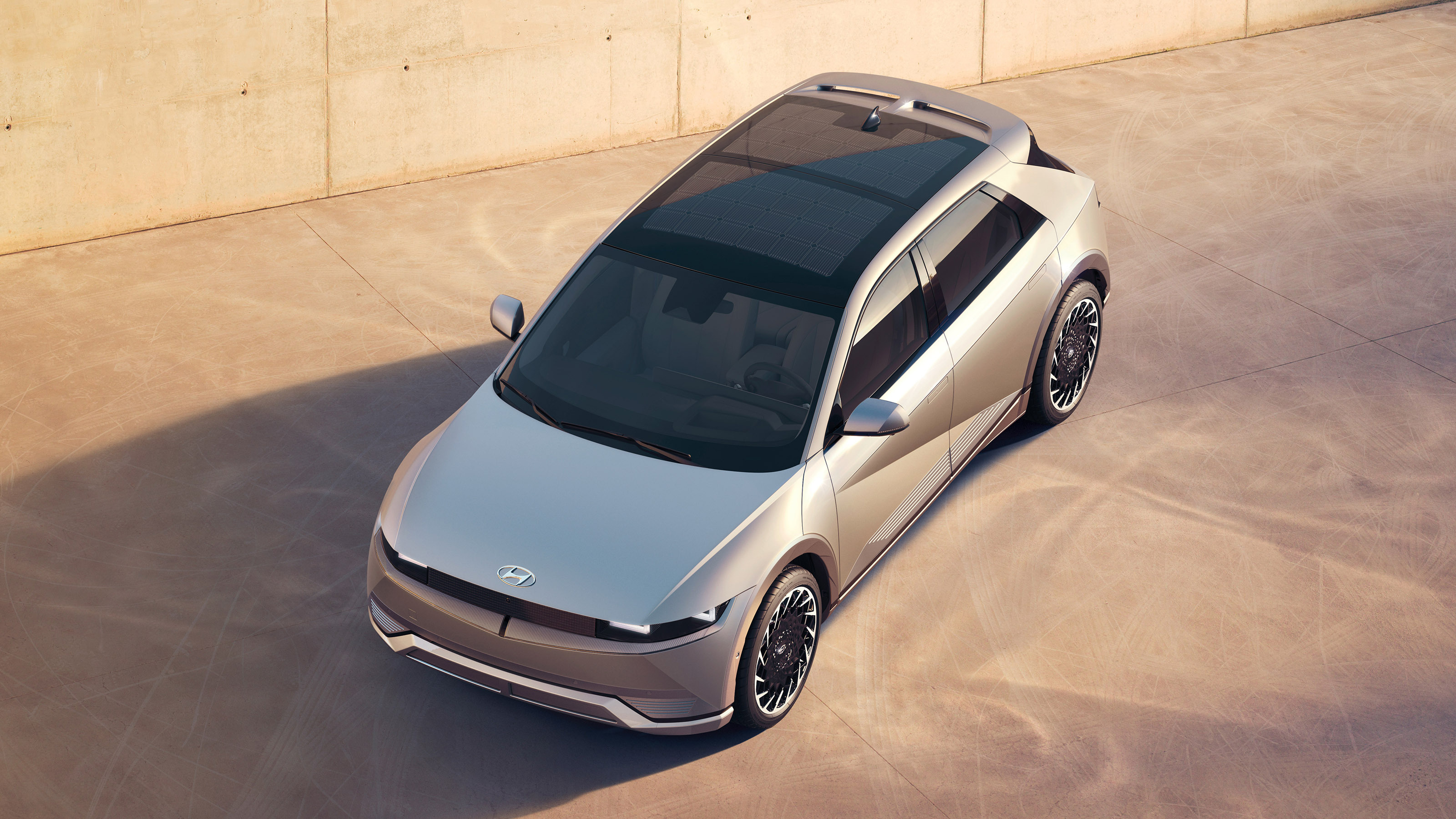 Hyundai Ioniq 5 - aerial view