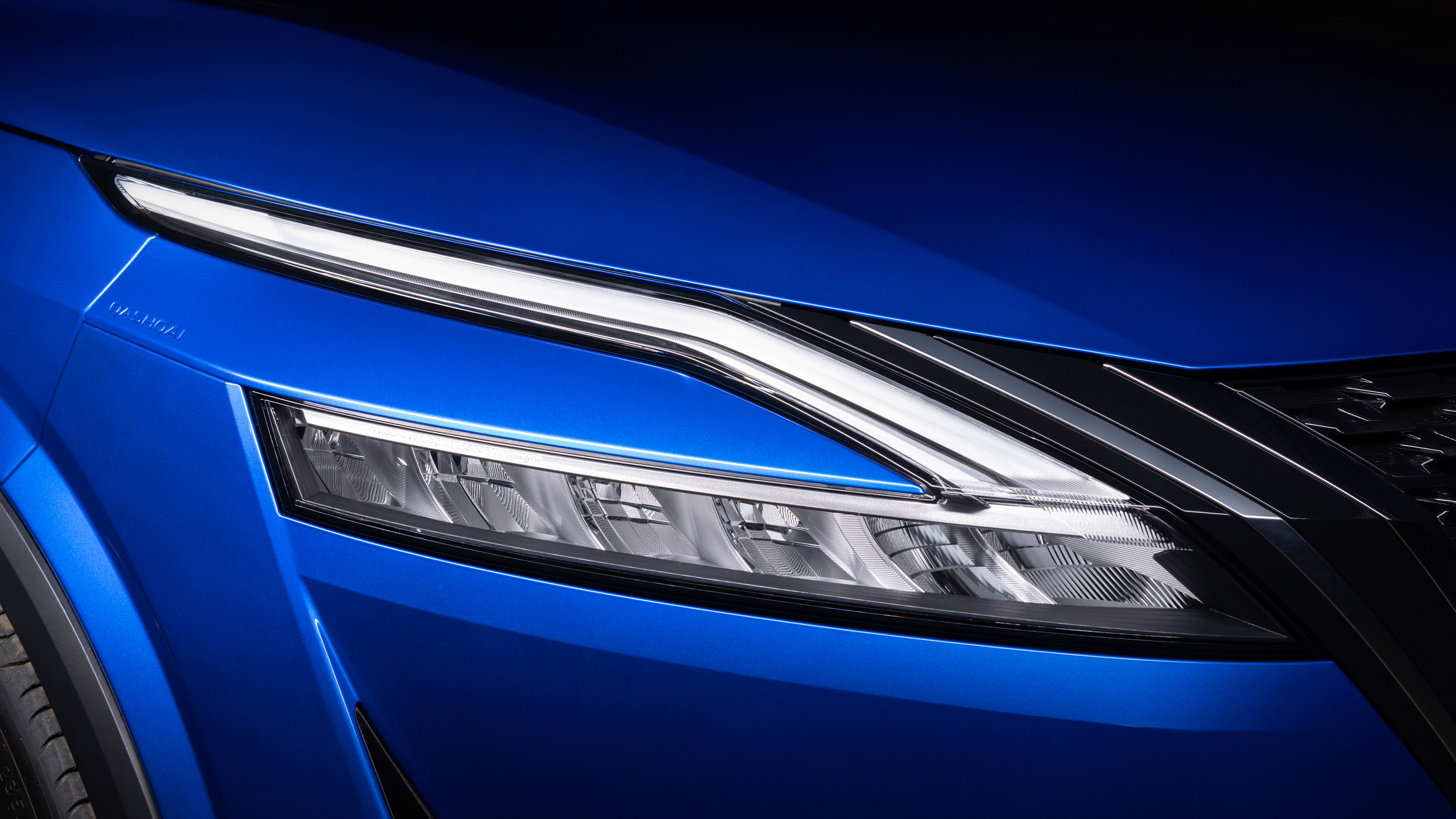 New Nissan Qashqai headlight
