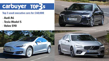 Top 3 used executive cars for £40,000 - hero