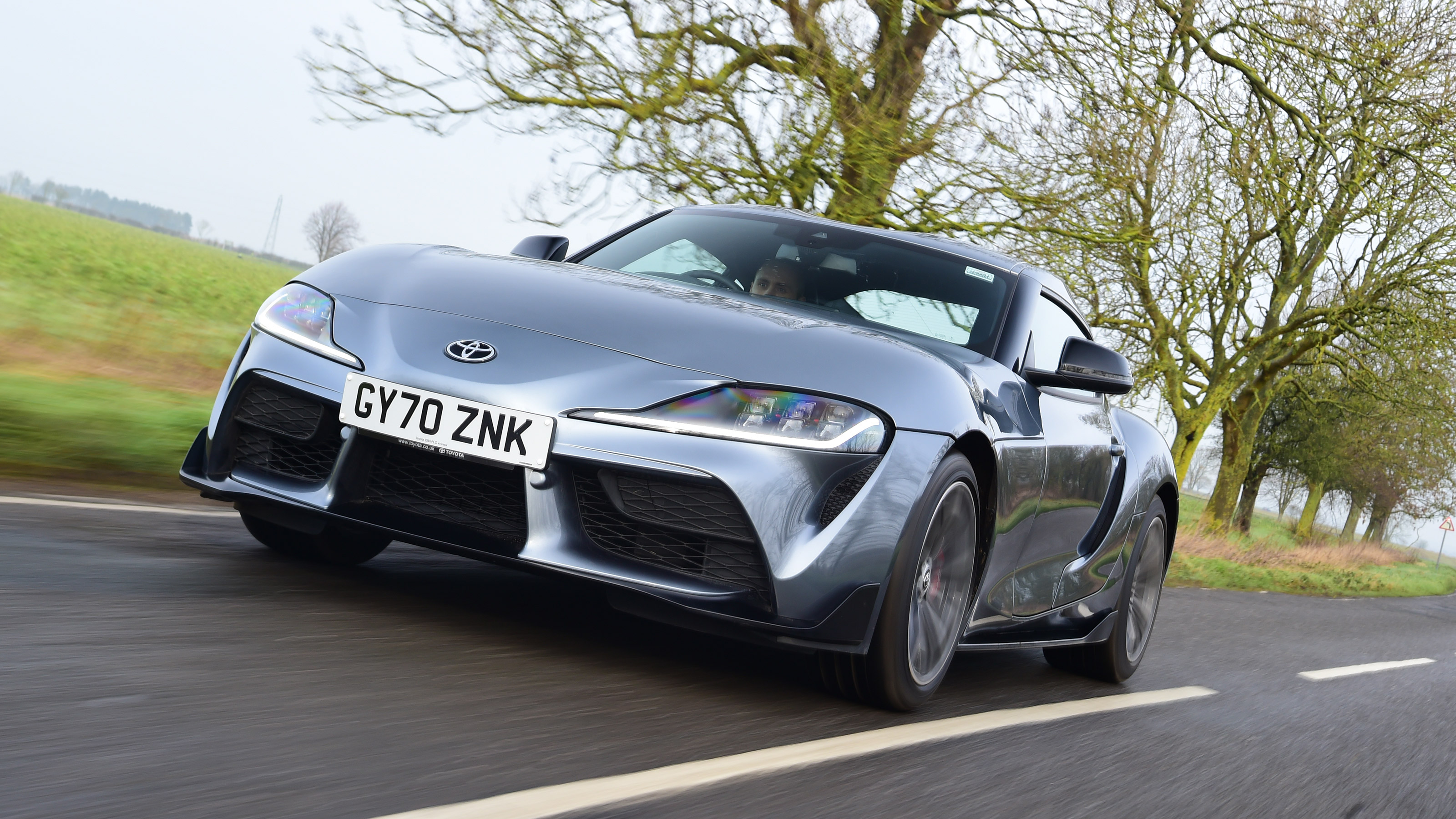 Toyota Supra front 3/4 view