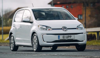 Volkswagen e-up driving