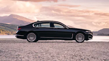 BMW 7 Series saloon - side on static