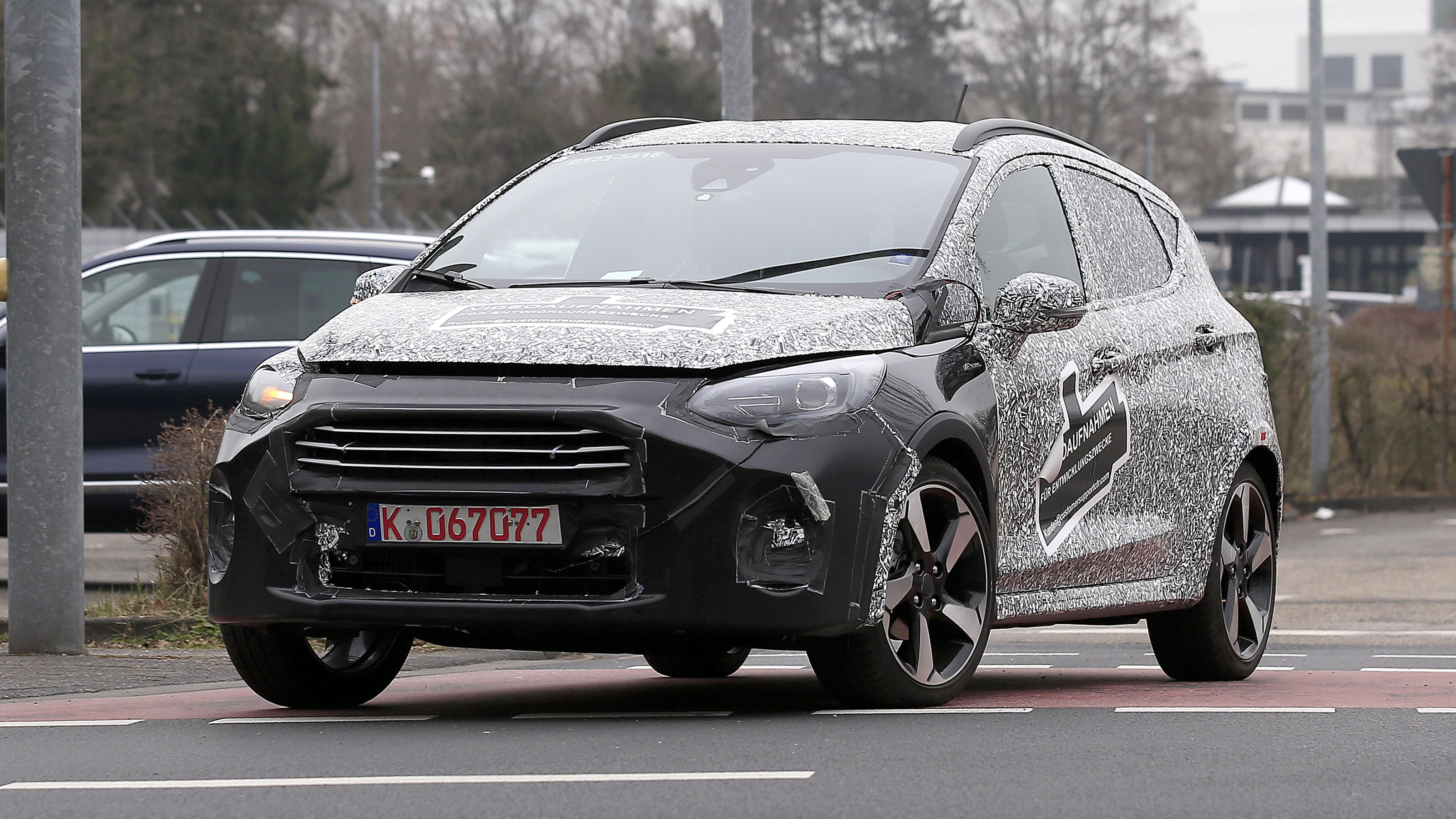 2021 Ford Fiesta prototype - front