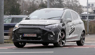 2021 Ford Fiesta prototype - front