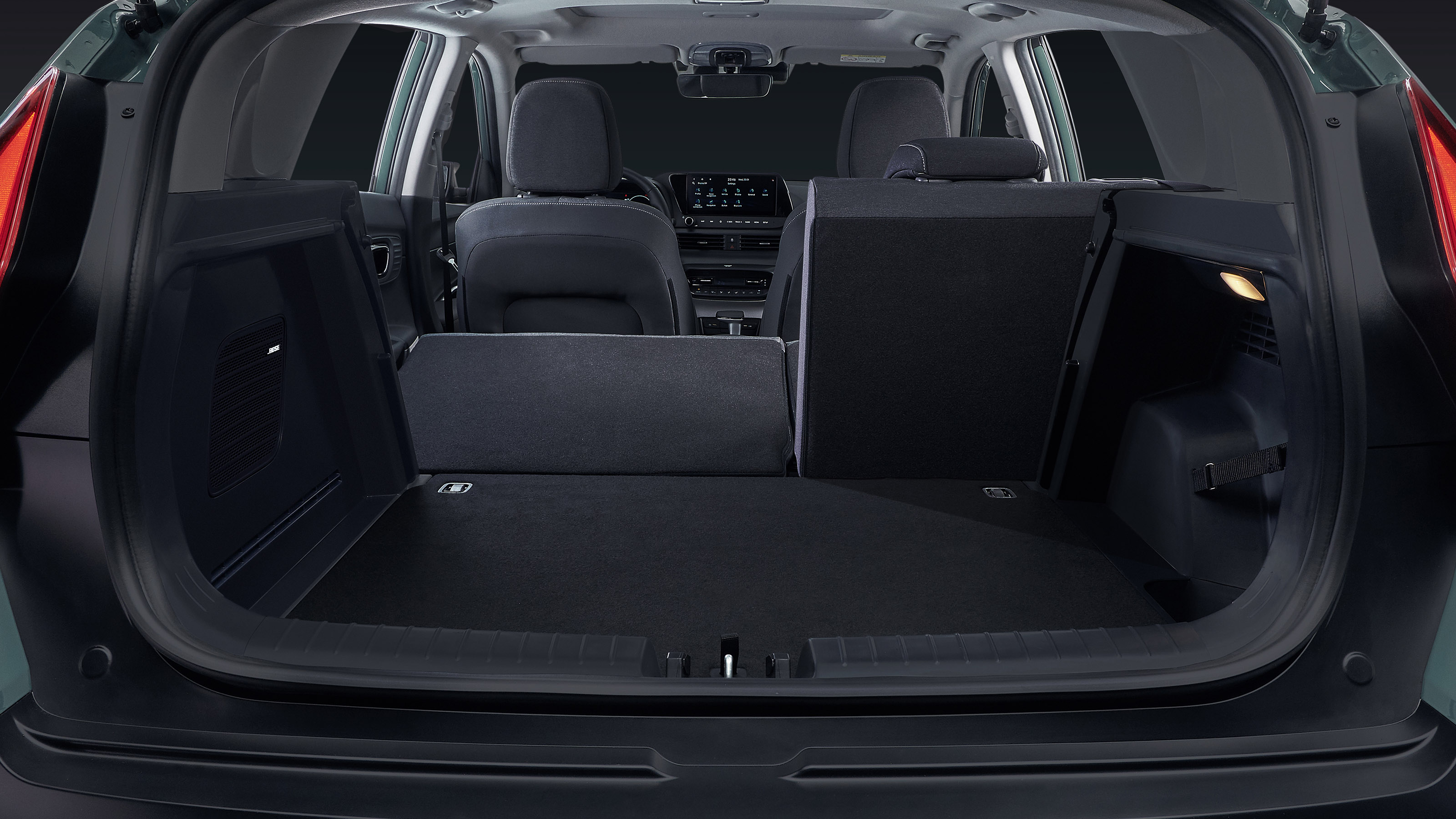 Hyundai Bayon boot - one seat up
