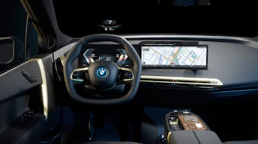 BMW iX dashboard
