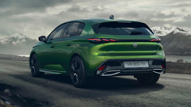 2021 Peugeot 308 - rear 3/4 dynamic
