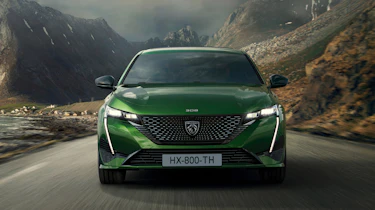 2021 Peugeot 308 - front on dynamic
