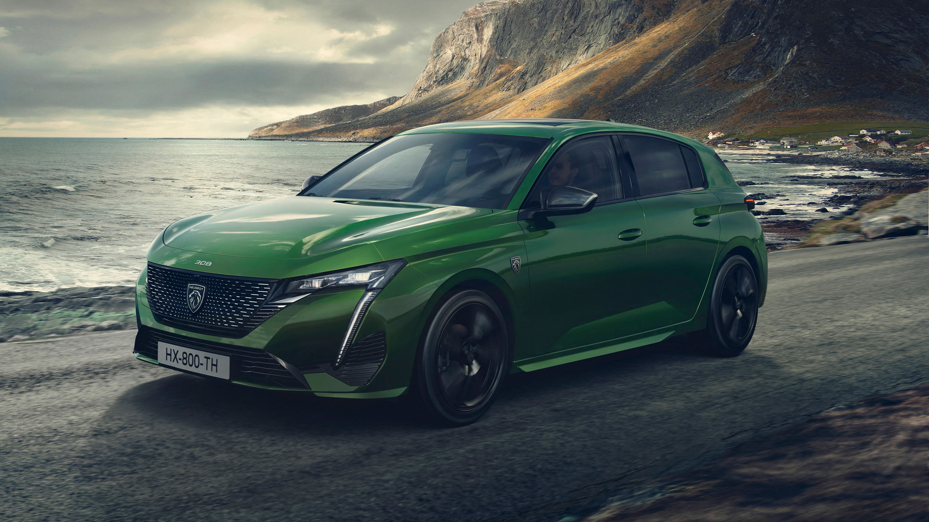 2021 Peugeot 308 - front 3/4 dynamic