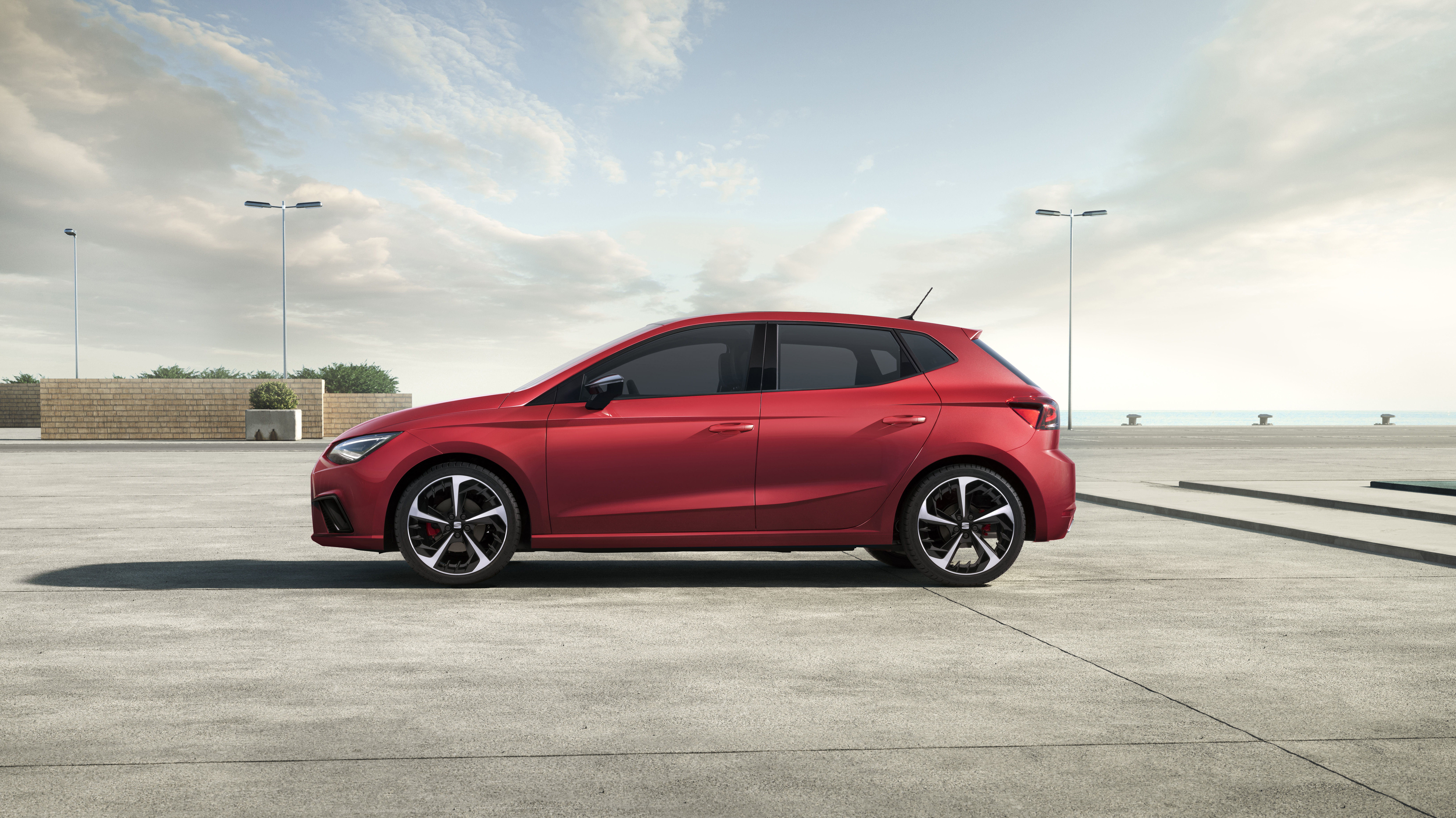 2021 SEAT Ibiza FR Desire Red - side 