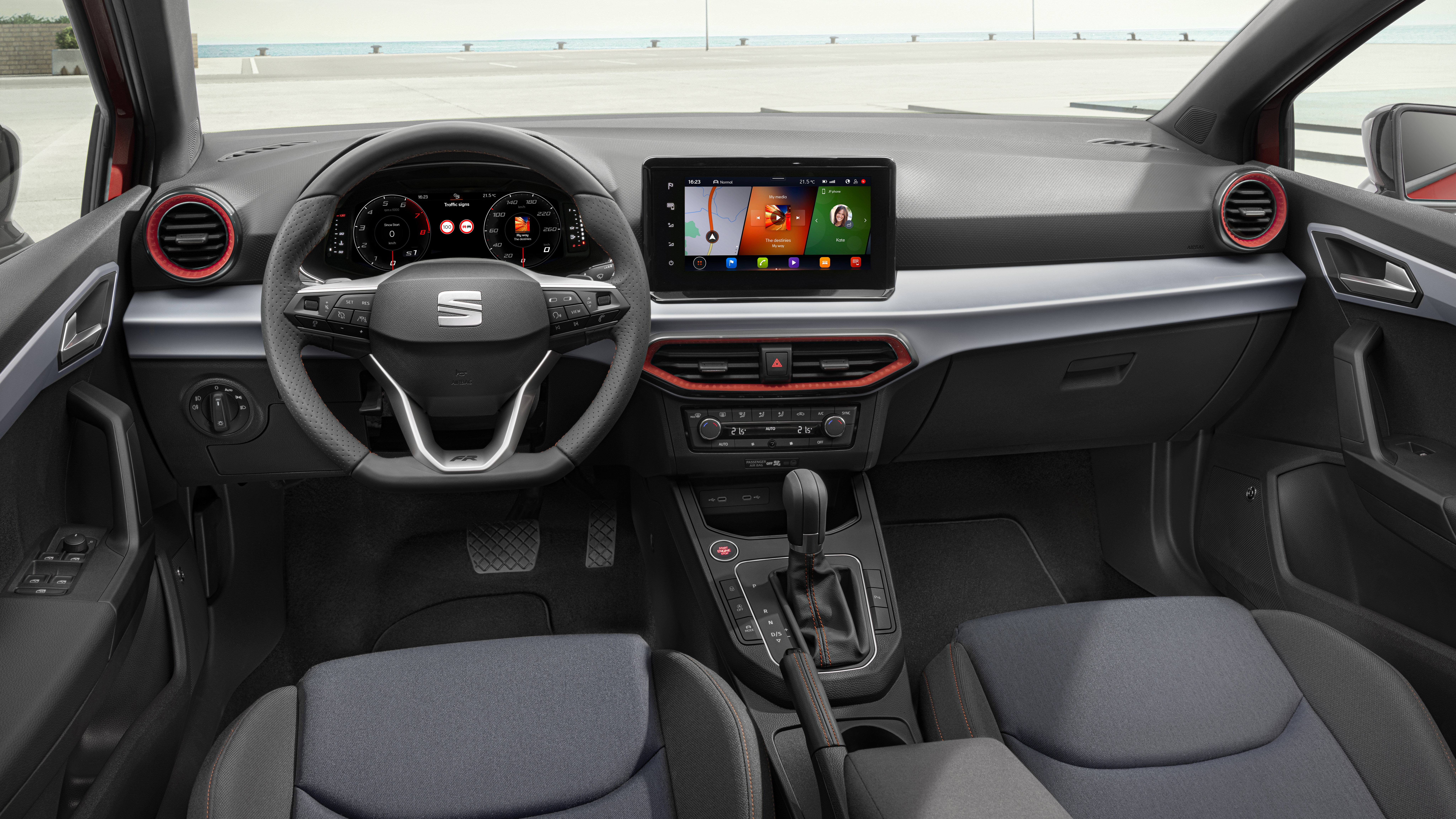 2021 SEAT Ibiza FR Desire Red - interior 