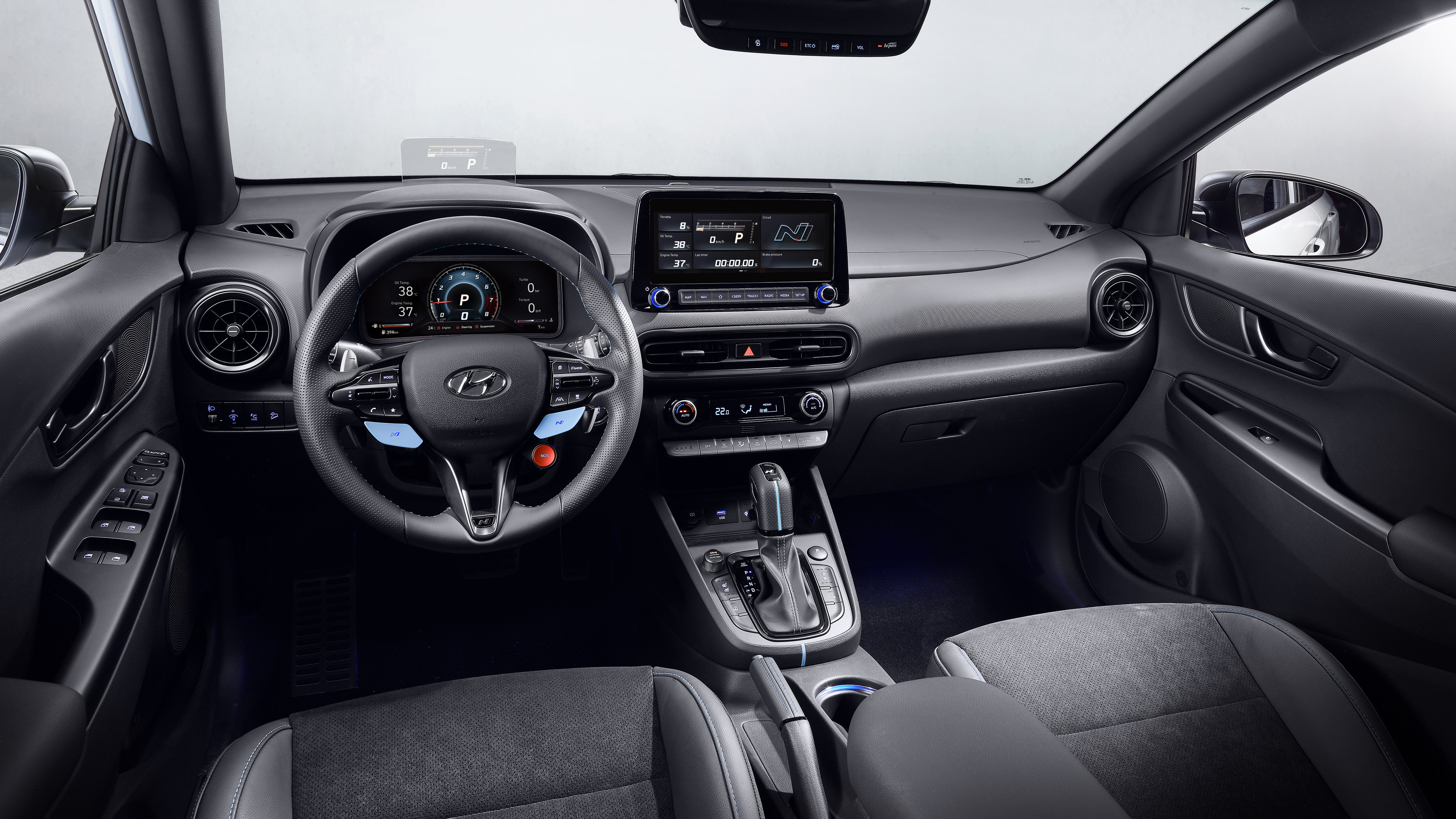 2021 Hyundai Kona N - interior