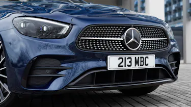 Facelifted Mercedes E-Class estate front end