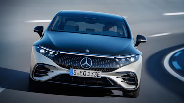 2021 Mercedes EQS front tracking