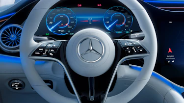 2021 Mercedes EQS steering wheel